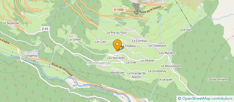 localisation de l'entreprise MADAME MARIE-PIERRE GRAVEND  SAINT-JEAN-D'AVELANNE