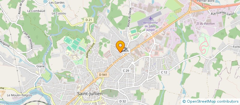 localisation de l'entreprise MADAME MARIE-PIERRE GROS à SAINT-BRICE-SUR-VIENNE