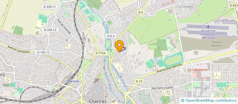 localisation de l'entreprise MADAME MARIE-PIERRE GUILBAUX à CHARTRES