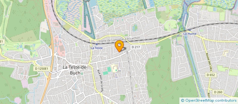 localisation de l'entreprise MADAME MARIE PIERRE GUILLEMOT à LA TESTE-DE-BUCH