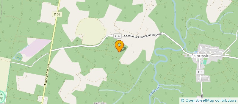 localisation de l'entreprise MADAME MARIE-PIERRE HARDYAU  SAINT-AVIT