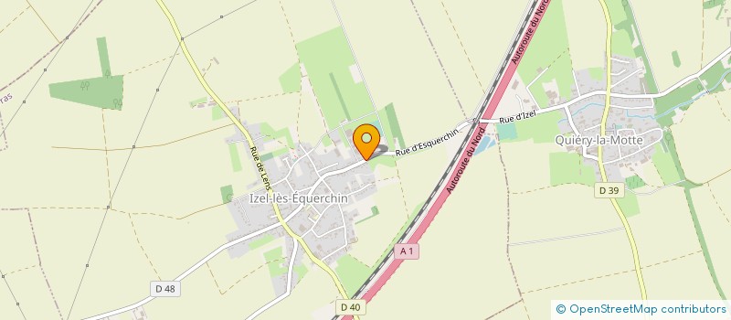localisation de l'entreprise MADAME MARIE-PIERRE HERMANT  IZEL-LES-EQUERCHIN