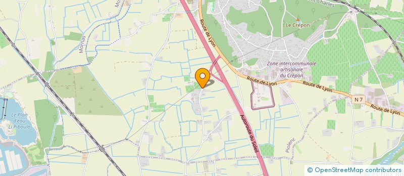 localisation de l'entreprise MADAME MARIE-PIERRE HUGUES  PIOLENC