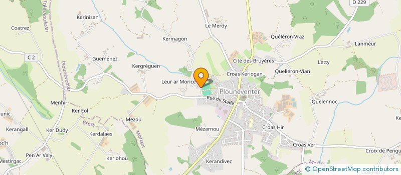 localisation de l'entreprise MADAME MARIE-PIERRE HUMILY  PLOUNEVENTER