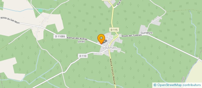 localisation de l'entreprise MADAME MARIE-PIERRE IZING  LOUCHATS