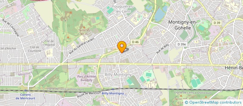 localisation de l'entreprise MADAME MARIE-PIERRE JACOB à BILLY-MONTIGNY