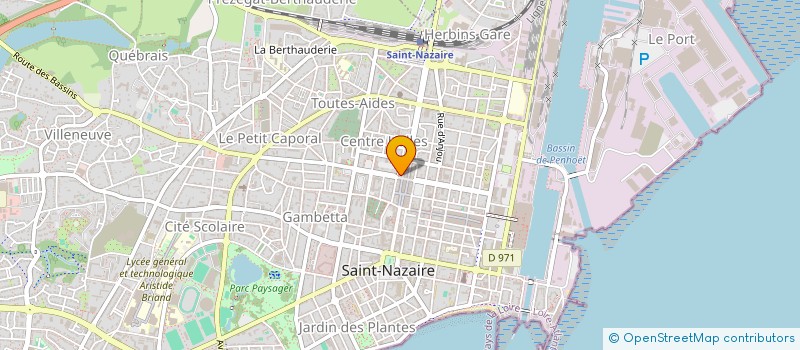 localisation de l'entreprise MADAME MARIE-PIERRE JAMONNEAU à SAINT-NAZAIRE