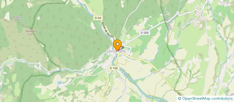 localisation de l'entreprise MADAME MARIE-PIERRE JANOD  SAINTE-JALLE