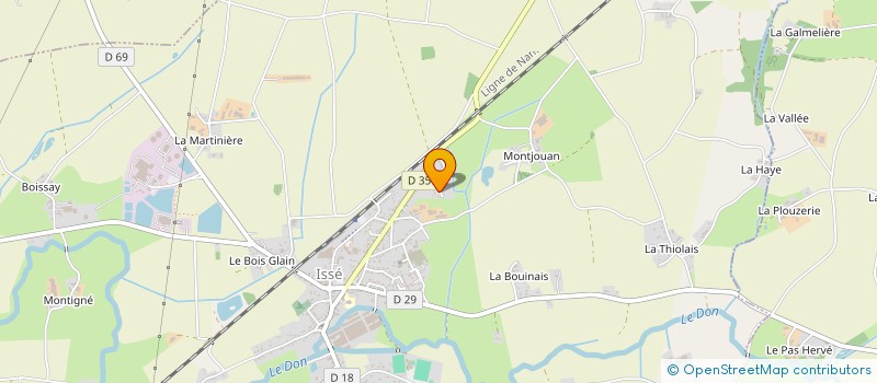 localisation de l'entreprise MADAME MARIE PIERRE JANS  ISSE