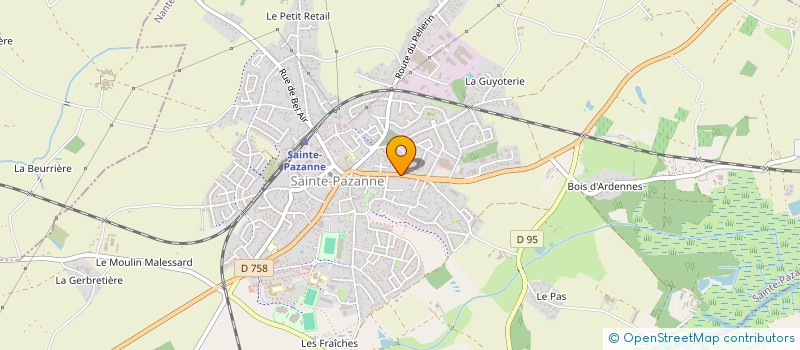 localisation de l'entreprise MADAME MARIE-PIERRE JAUNATRE à SAINTE PAZANNE