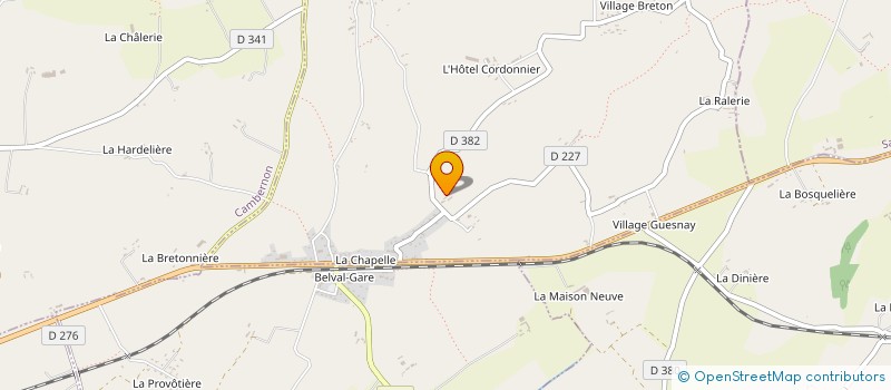 localisation de l'entreprise MADAME MARIE PIERRE JULIA  CAMPROND