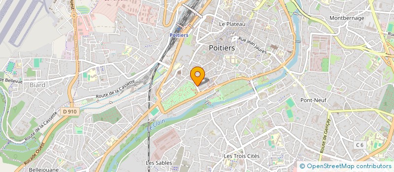 localisation de l'entreprise MADAME MARIE-PIERRE LAGARDE à POITIERS