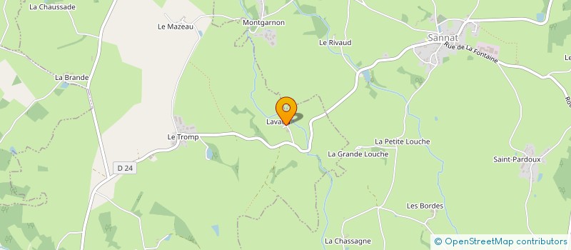 localisation de l'entreprise MADAME MARIE PIERRE LE GRAET  SAINT-PRIEST