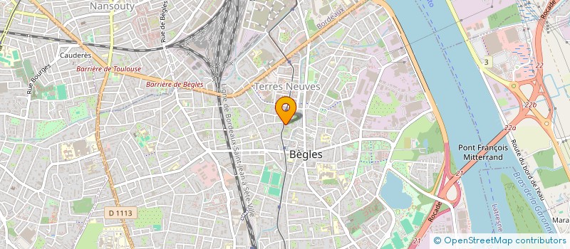 localisation de l'entreprise MADAME MARIE-PIERRE LEBRUN à BEGLES