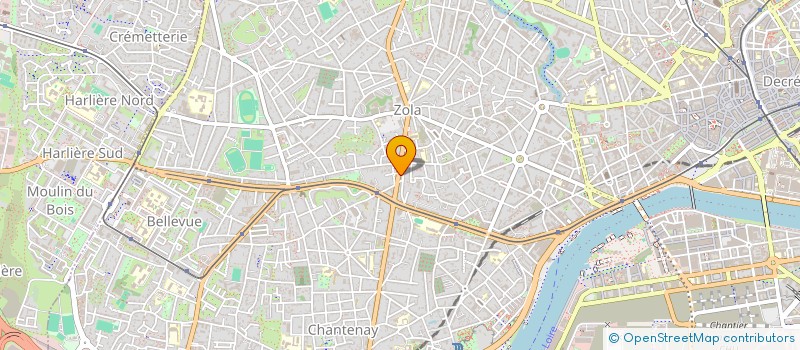 localisation de l'entreprise MADAME MARIE PIERRE LECLAIR à NANTES