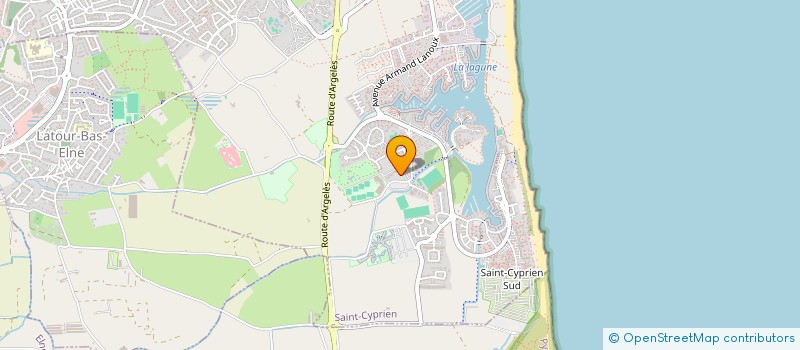 localisation de l'entreprise MADAME MARIE-PIERRE LEGENDRE à SAINT-CYPRIEN