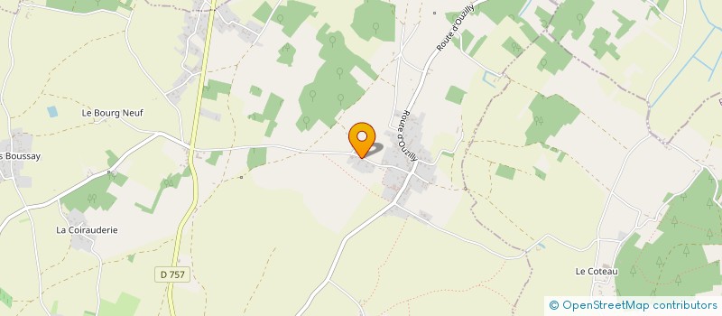 localisation de l'entreprise MADAME MARIE-PIERRE LEMARCHAND  SAINT-MARTIN-LA-PALLU