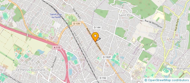 localisation de l'entreprise MADAME MARIE-PIERRE LEVET à SAINT-PRIX