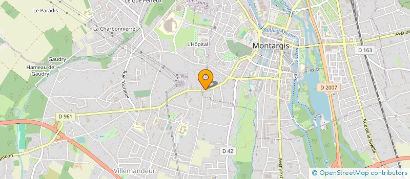 localisation de l'entreprise MADAME MARIE PIERRE LOUIS à MONTARGIS