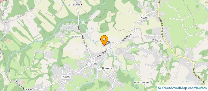 localisation de l'entreprise MADAME MARIE-PIERRE MAITIE  ARBONNE