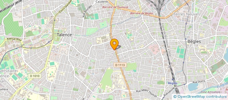 localisation de l'entreprise MADAME MARIE-PIERRE MINVIELLE à TALENCE