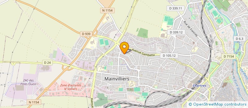 localisation de l'entreprise MADAME MARIE-PIERRE MONTABORD à MAINVILLIERS