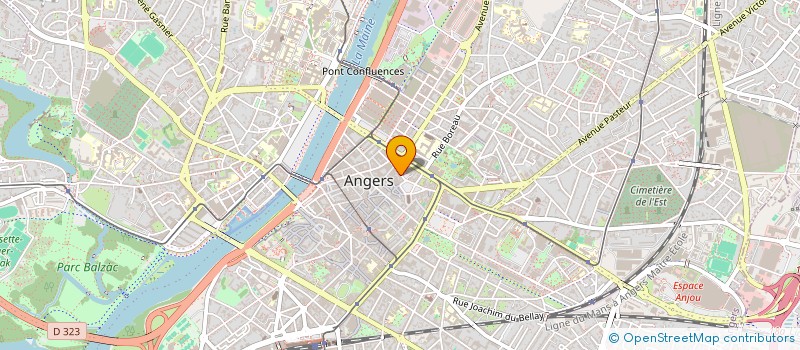 localisation de l'entreprise MADAME MARIE PIERRE MPIGA VOUA OFOUNDA à ANGERS