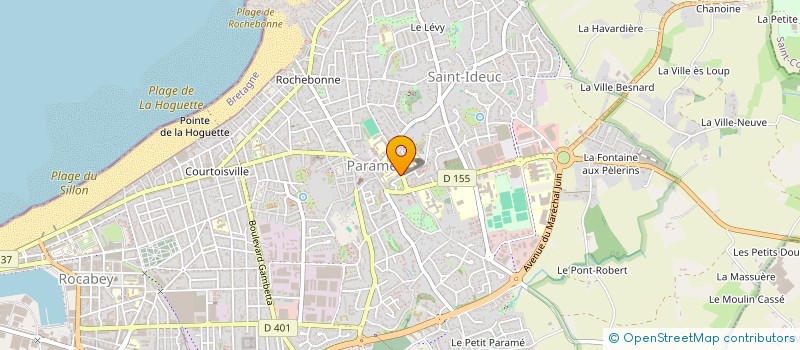 localisation de l'entreprise MADAME MARIE-PIERRE MULLER  SAINT-MALO