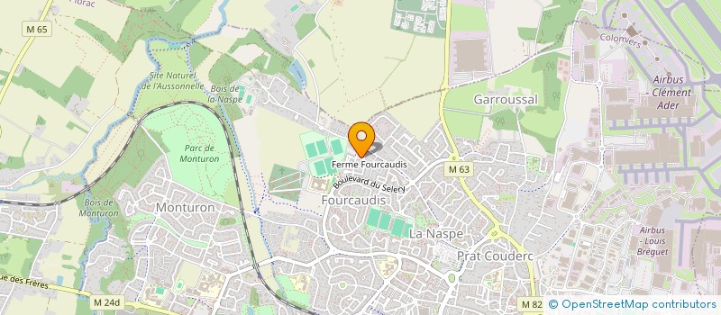 localisation de l'entreprise MADAME MARIE PIERRE OGIRE à COLOMIERS