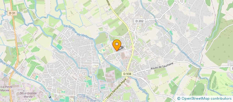 localisation de l'entreprise MADAME MARIE PIERRE PAPILLON  L'ISLE-SUR-LA-SORGUE