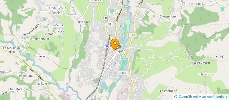 localisation de l'entreprise MADAME MARIE PIERRE PEIS  BRIVE-LA-GAILLARDE