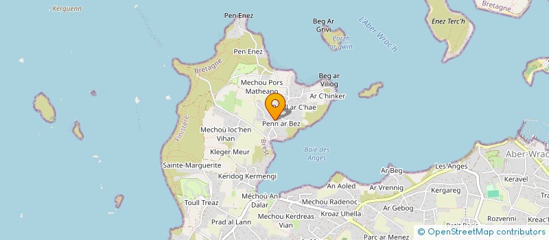 localisation de l'entreprise MADAME MARIE-PIERRE PENN  LANDEDA