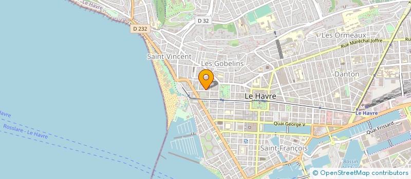 localisation de l'entreprise MADAME MARIE-PIERRE PERDRIER à LE HAVRE