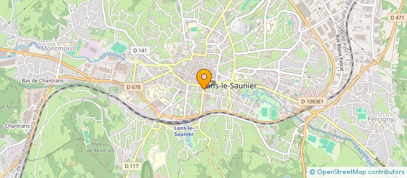 localisation de l'entreprise MADAME MARIE-PIERRE PERROT à LONS-LE-SAUNIER