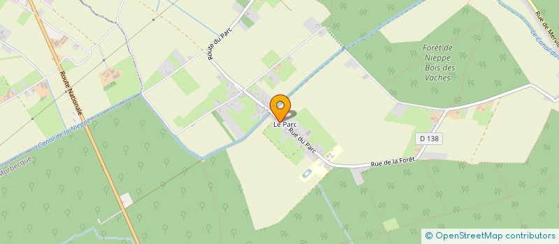 localisation de l'entreprise MADAME MARIE-PIERRE PICTON  MORBECQUE