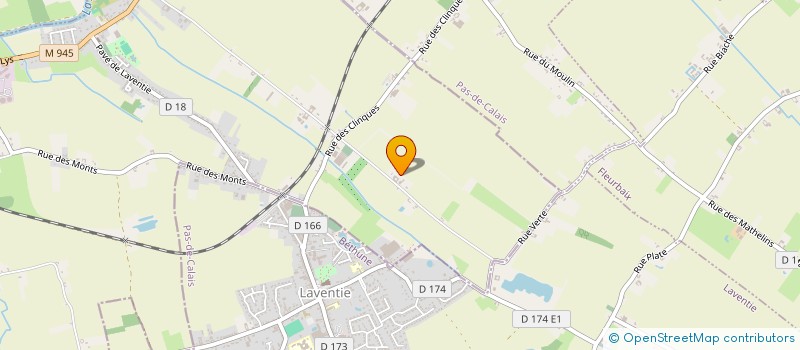 localisation de l'entreprise MADAME MARIE-PIERRE PITOIZET  LA GORGUE