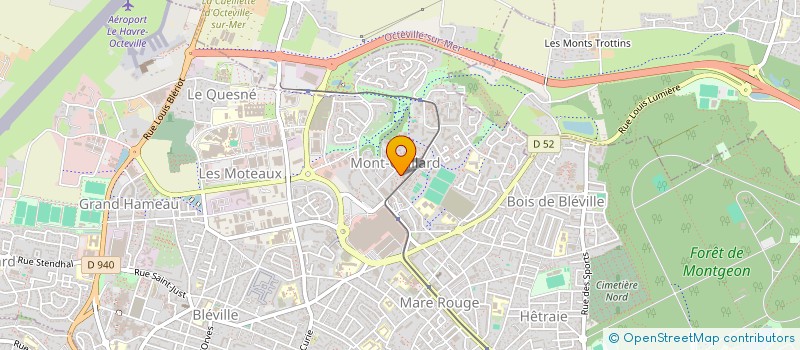 localisation de l'entreprise MADAME MARIE-PIERRE RAS  LE HAVRE