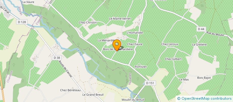 localisation de l'entreprise MADAME MARIE PIERRE REY à VERRIERES