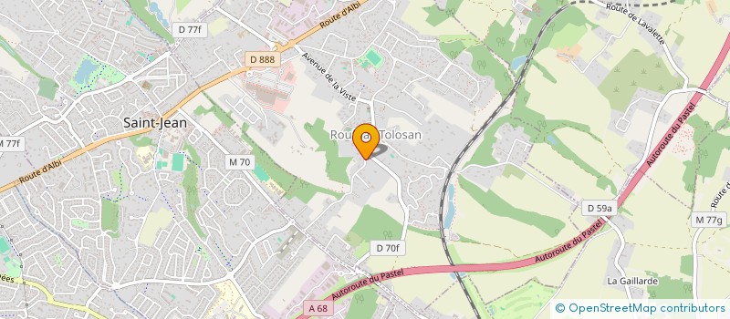 localisation de l'entreprise MADAME MARIE-PIERRE REY  ROUFFIAC-TOLOSAN
