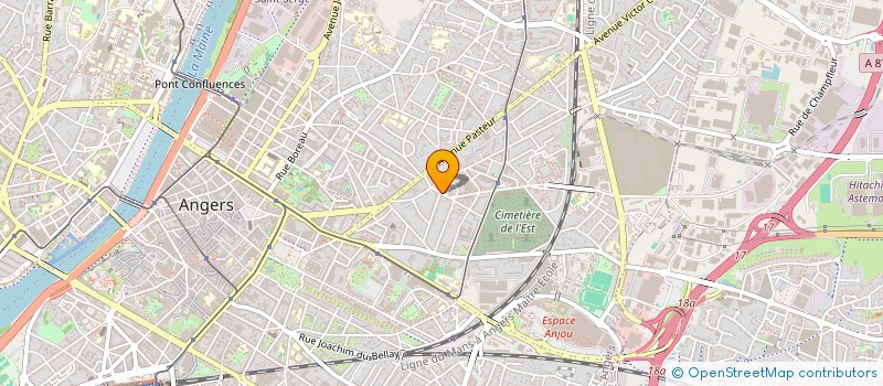 localisation de l'entreprise MADAME MARIE-PIERRE ROBIN à ANGERS