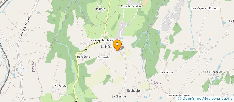 localisation de l'entreprise MADAME MARIE-PIERRE ROCH à JOURGNAC