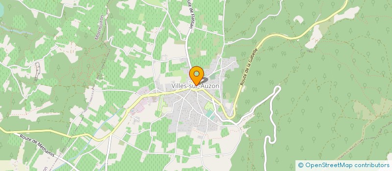 localisation de l'entreprise MADAME MARIE-PIERRE RODRIGUEZ à VILLES-SUR-AUZON