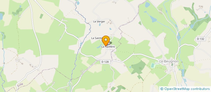 localisation de l'entreprise MADAME MARIE PIERRE ROUSSE  VERNOUX-EN-GATINE