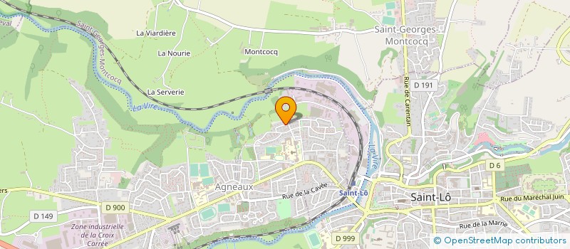 localisation de l'entreprise MADAME MARIE-PIERRE ROY  AGNEAUX