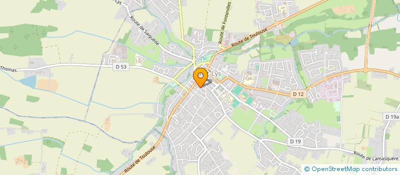 localisation de l'entreprise MADAME MARIE PIERRE SACAREAU  SAINT-LYS