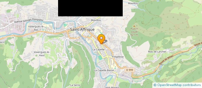 localisation de l'entreprise MADAME MARIE-PIERRE SAGET  SAINT-AFFRIQUE