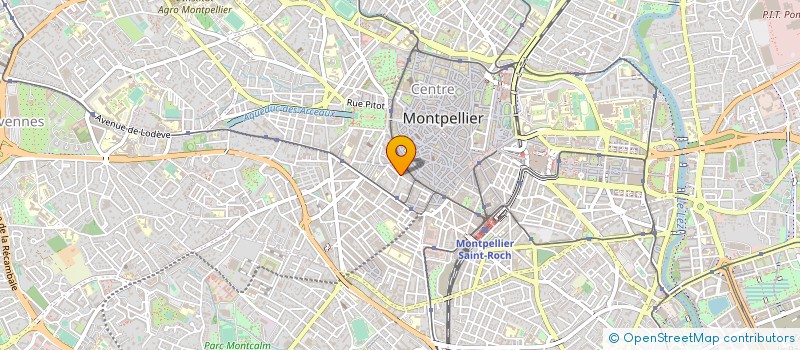 localisation de l'entreprise MADAME MARIE-PIERRE SALLES à MONTPELLIER