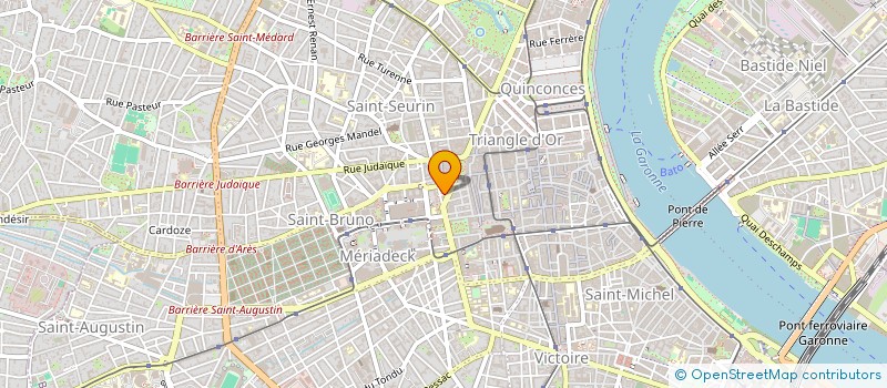 localisation de l'entreprise MADAME MARIE PIERRE SENENT à BORDEAUX