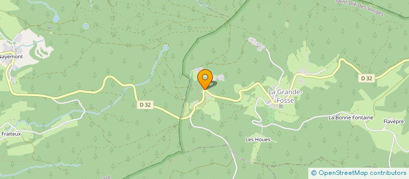 localisation de l'entreprise MADAME MARIE-PIERRE SERRET  LA GRANDE-FOSSE