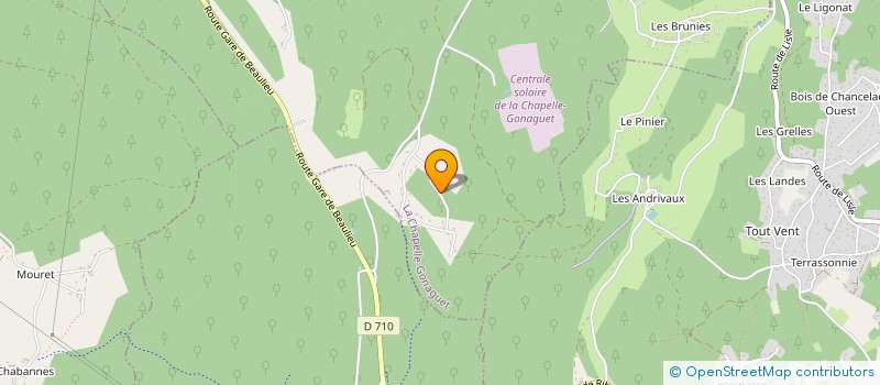 localisation de l'entreprise MADAME MARIE-PIERRE THERY  GRAND-BRASSAC